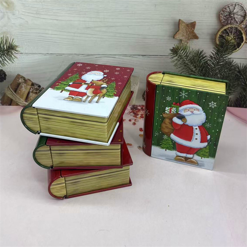 Random 1Pc Book Shaped Tin Box - Jewelry Making Journal reseña y precio