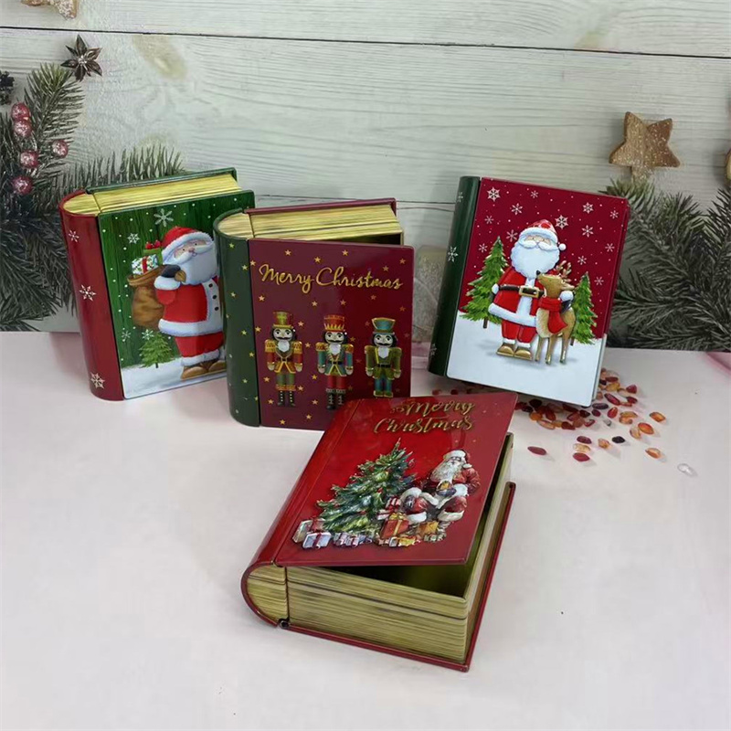 Random 1Pc Book Shaped Tin Box - Jewelry Making Journal reseña y precio