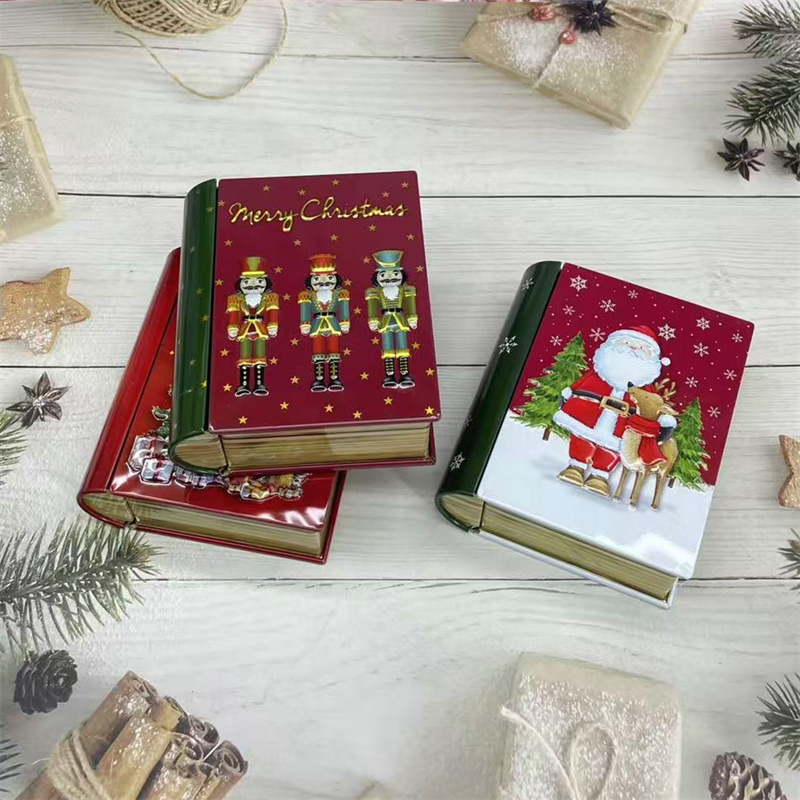 Random 1Pc Book Shaped Tin Box - Jewelry Making Journal reseña y precio