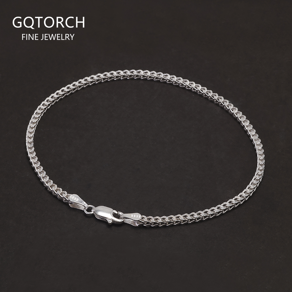 2mm 925 Sterling Silver Franco - Lobster Clasp Silver reseña y precio