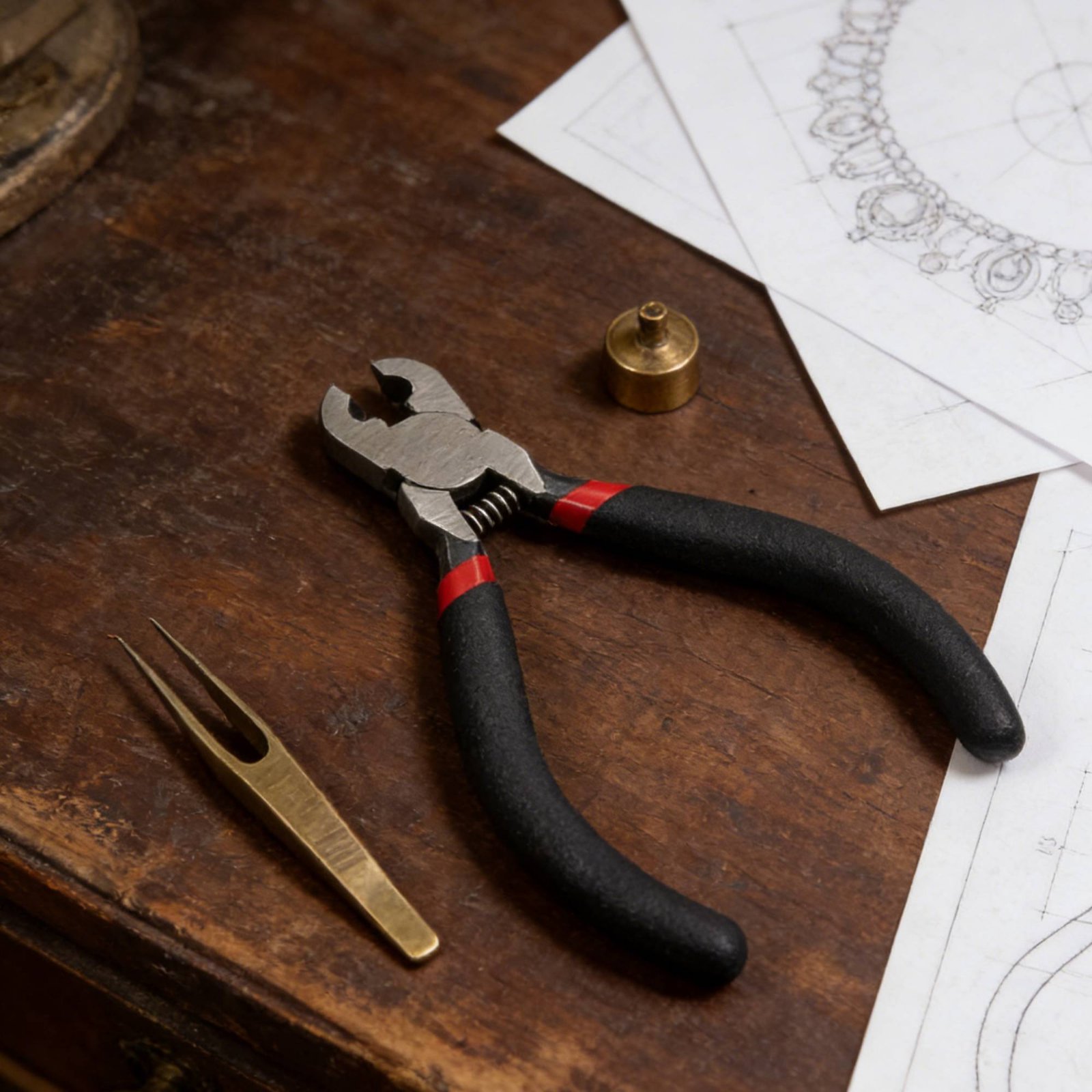 Copper Buckle Pliers Comfortab - Jewelry Making Workshop reseña y precio