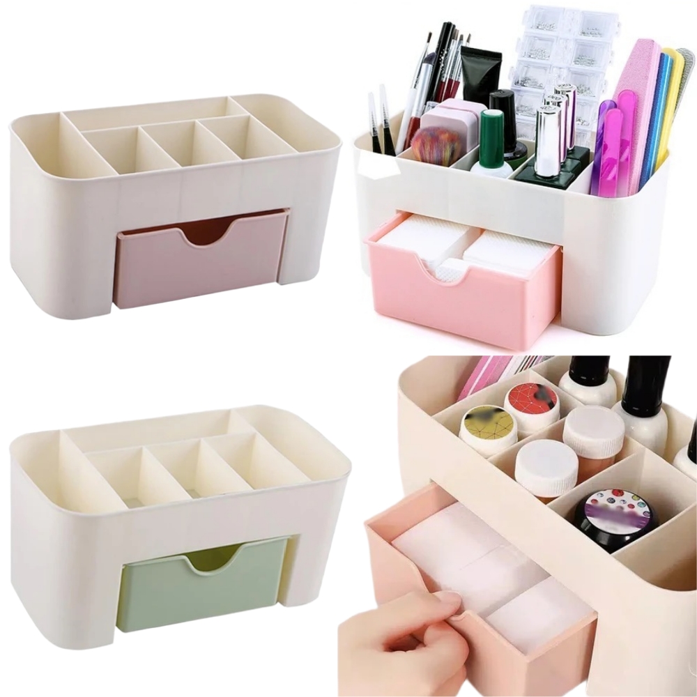 Nail Art Organizer Desktop Dra - Jewelry Making Organizer Box reseña y precio