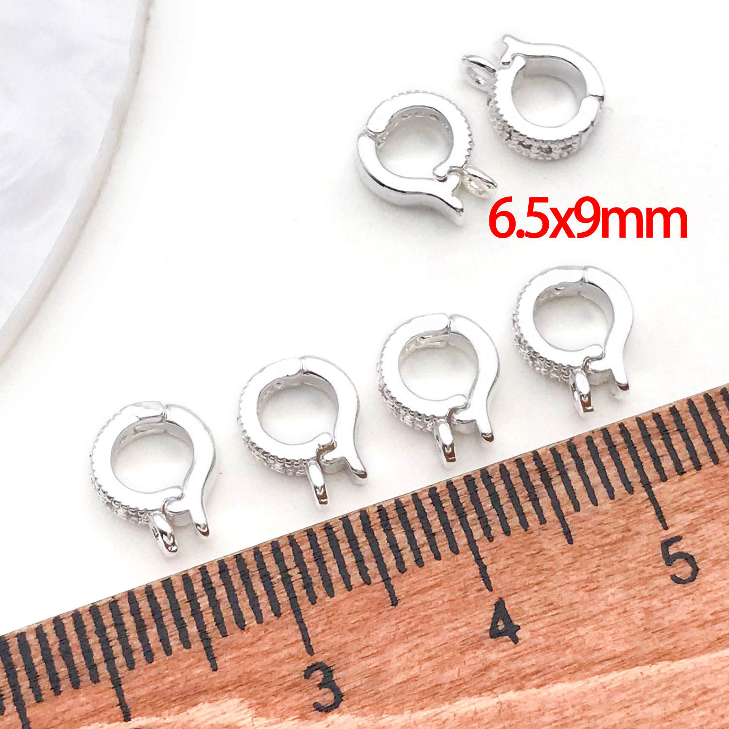 5pcs 18K Real Gold Plated Bras - Jewelry Making Charms reseña y precio