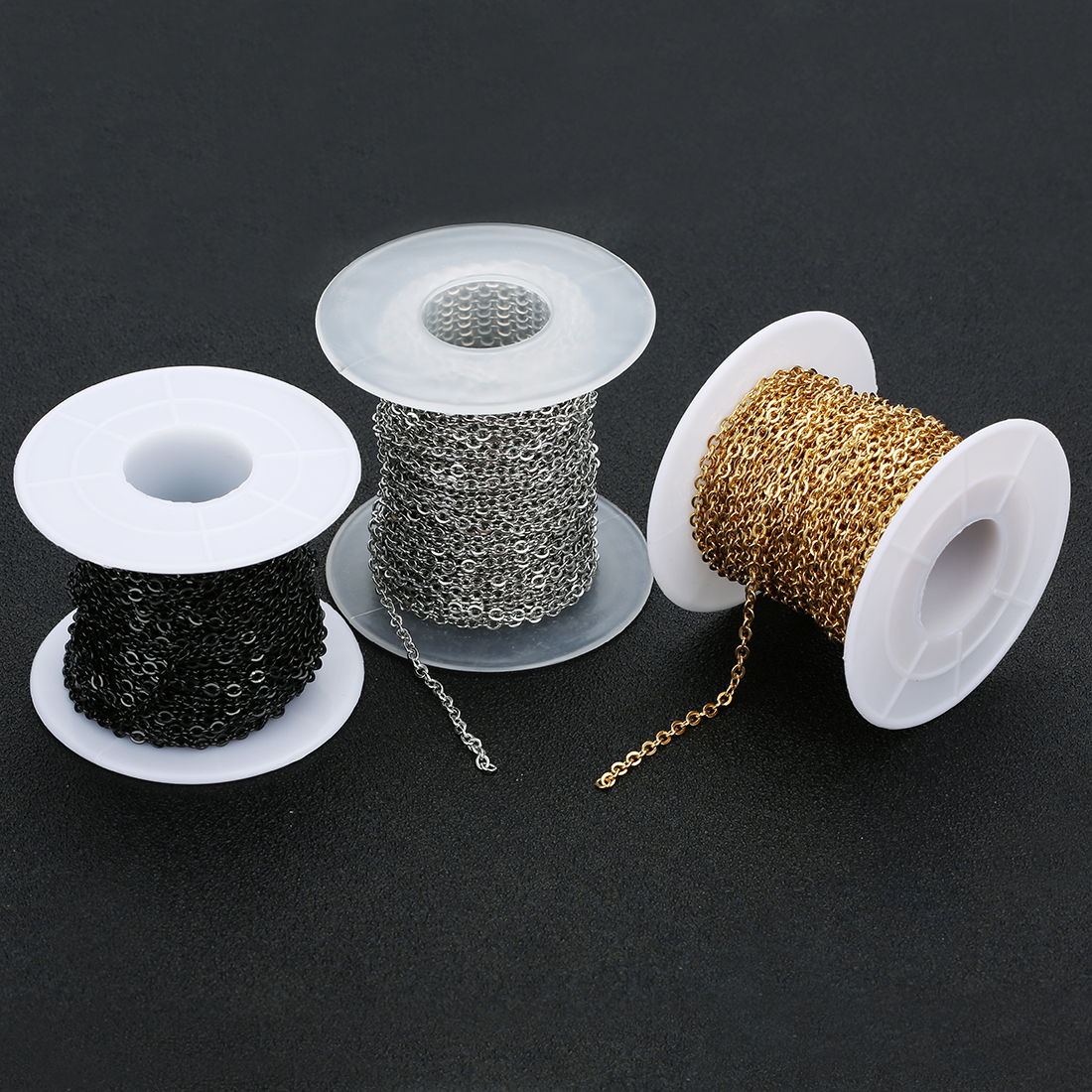 10Yards/roll 1/1.5/2/2.5/3mm S - Chain Roll Cable reseña y precio