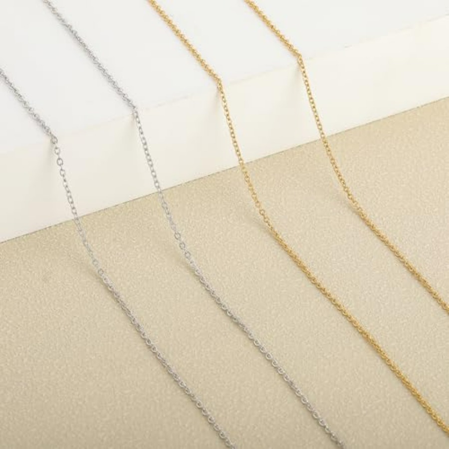 2 Rolls Total 65.6 Feet Oval C - Chain Roll Cable reseña y precio