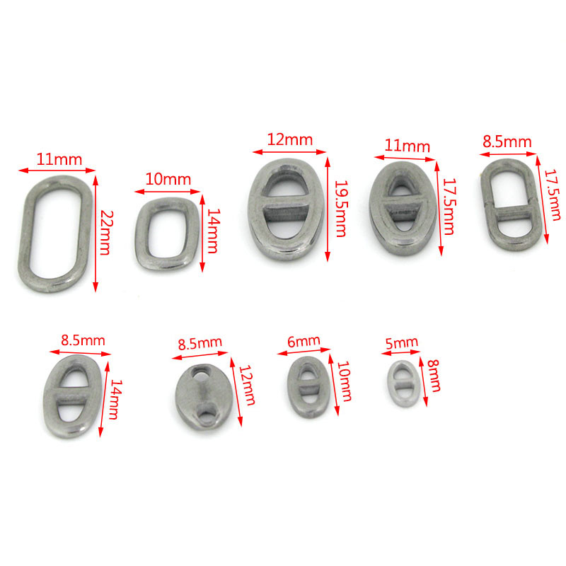 10Pcs Stainless Steel Double H - Jewelry Making Charms reseña y precio