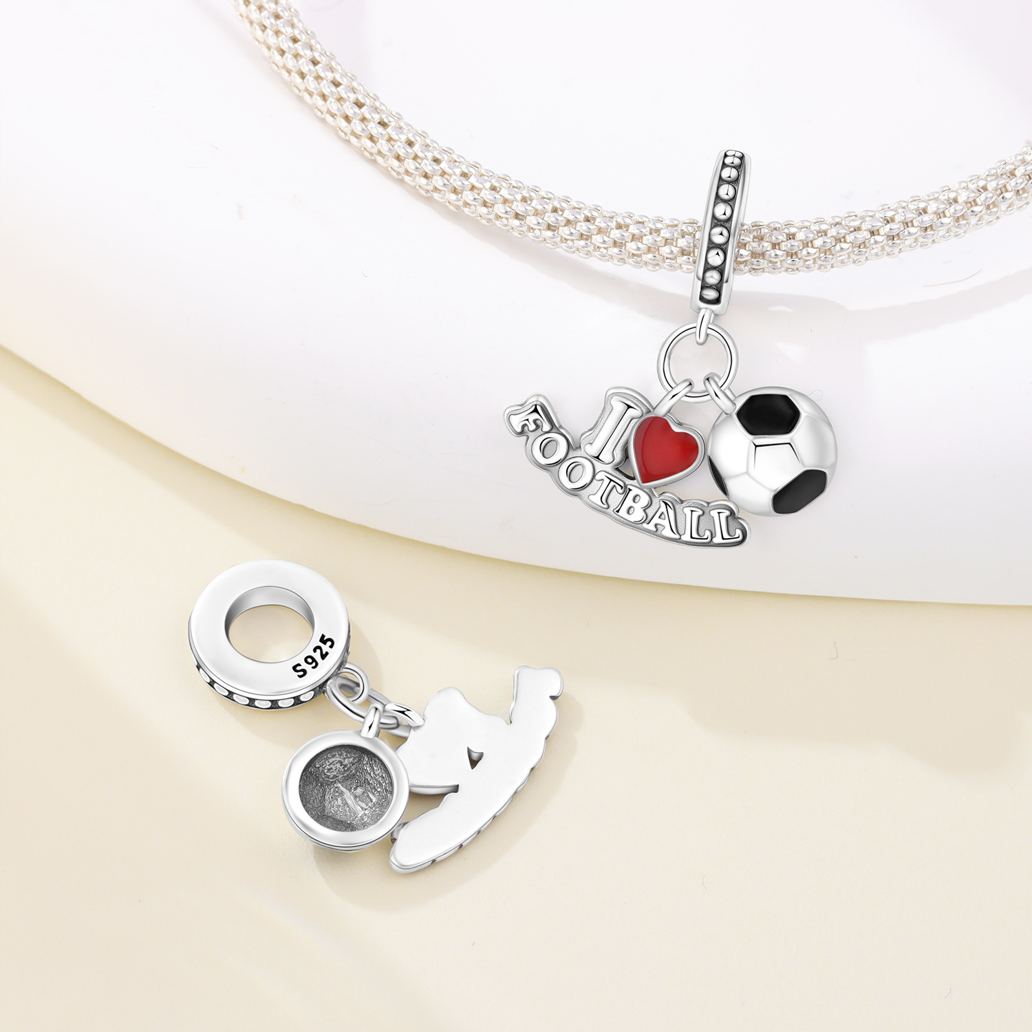 MISEFF S925 Sterling Silver Ch - Jewelry Making Table reseña y precio