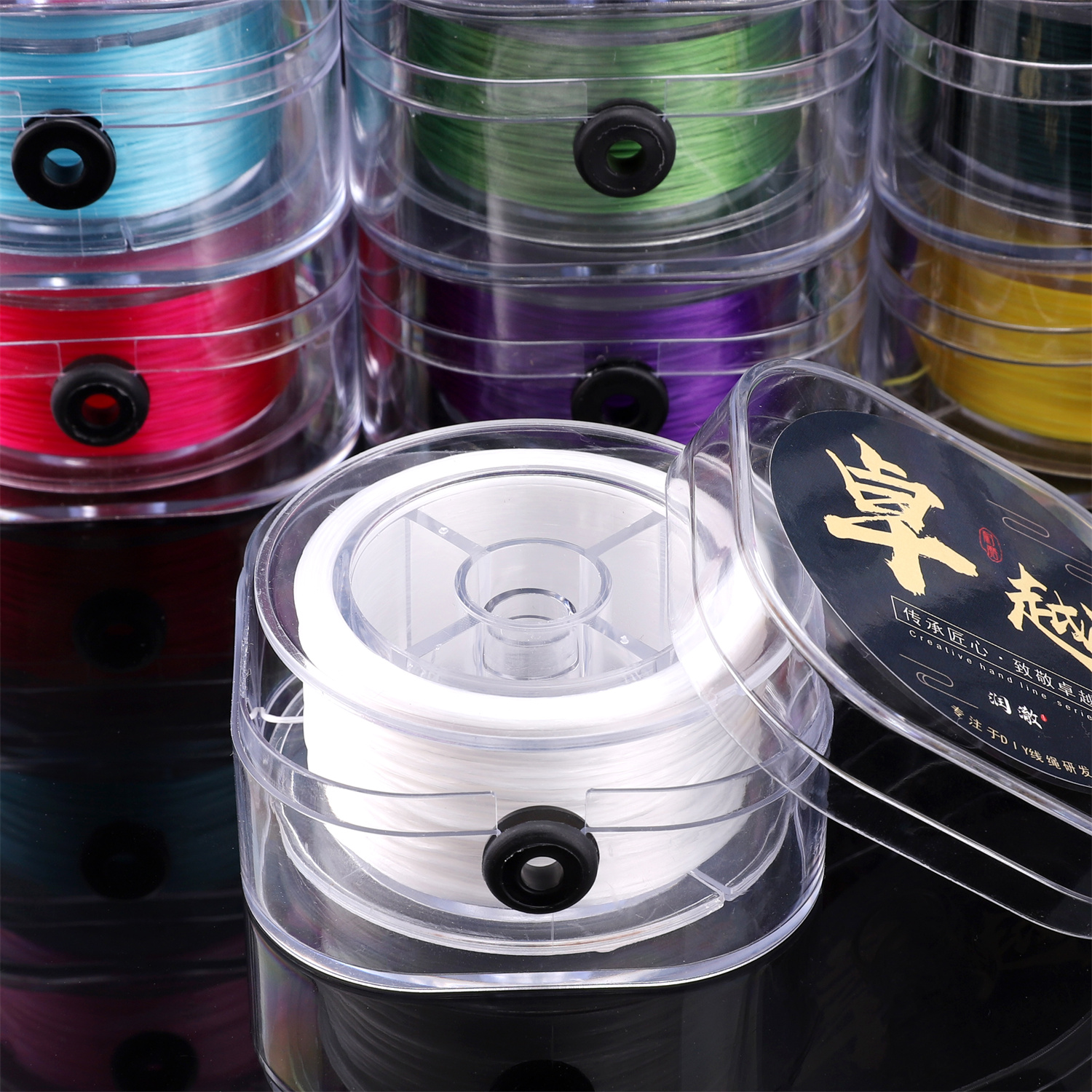 0.8mm 50M Multicolor Stretch B - Jewelry Making Organizer Box reseña y precio