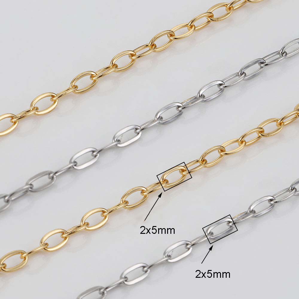2M/Roll Stainless Steel 2x5mm  - Chain Roll Cable reseña y precio