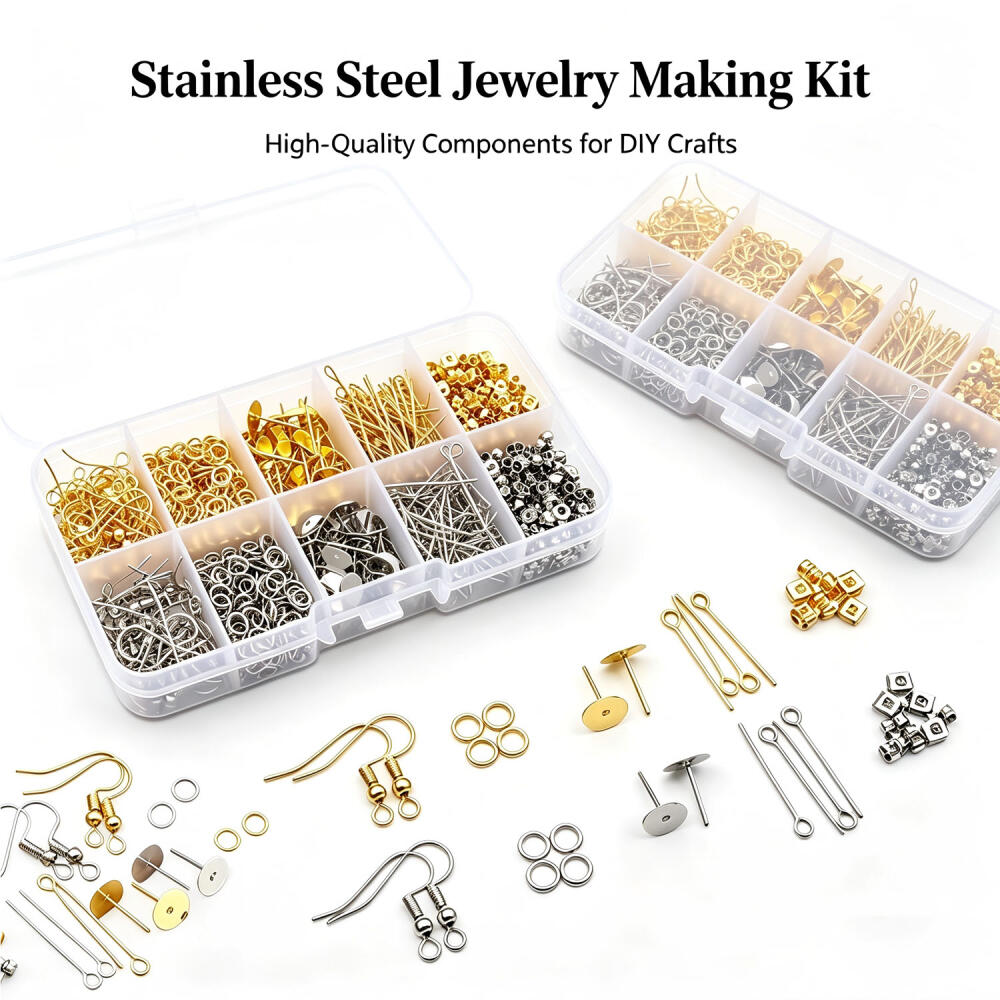 1 Set Box Ear Hook Single Loop - Jewelry Making Organizer Box reseña y precio