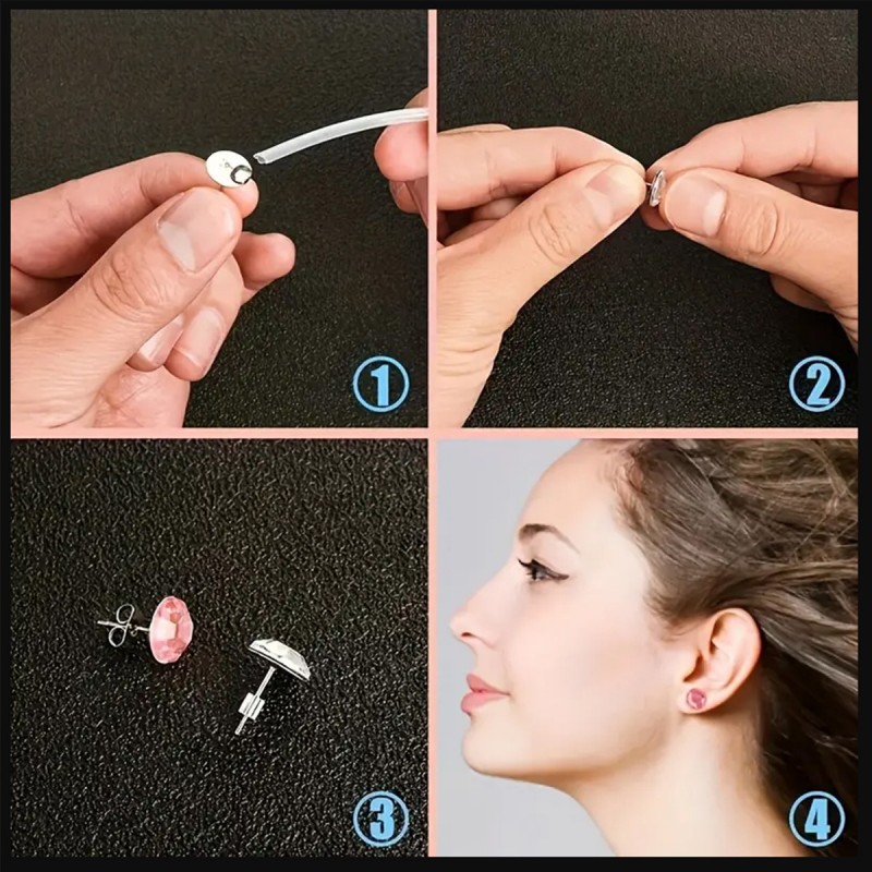 1 Set Box Ear Hook Single Loop - Jewelry Making Organizer Box reseña y precio