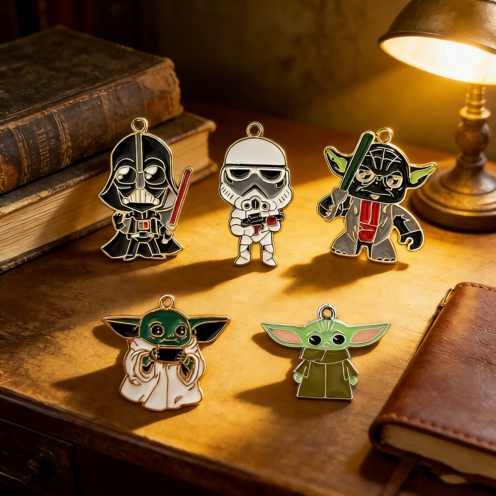 5Pcs Star Wars Baby Charms Set - Jewelry Making 3 Year Old reseña y precio