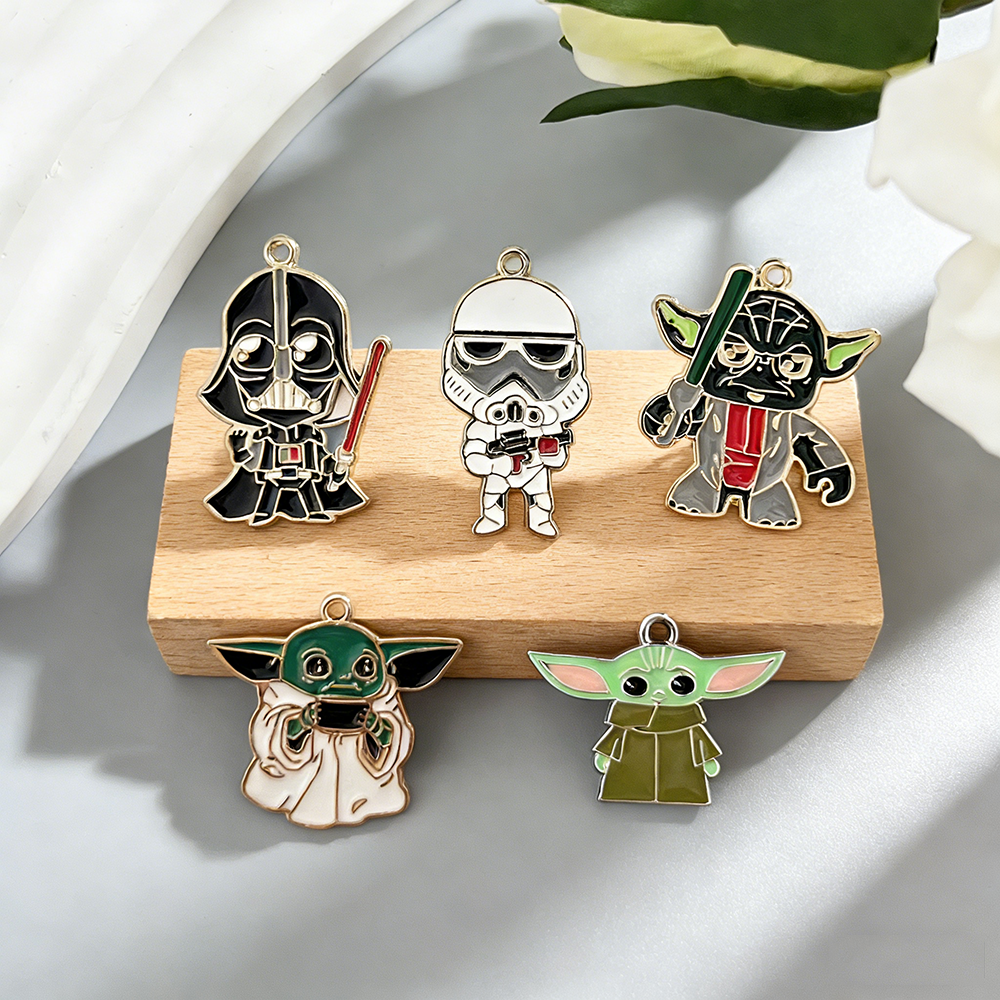 5Pcs Star Wars Baby Charms Set - Jewelry Making 3 Year Old reseña y precio