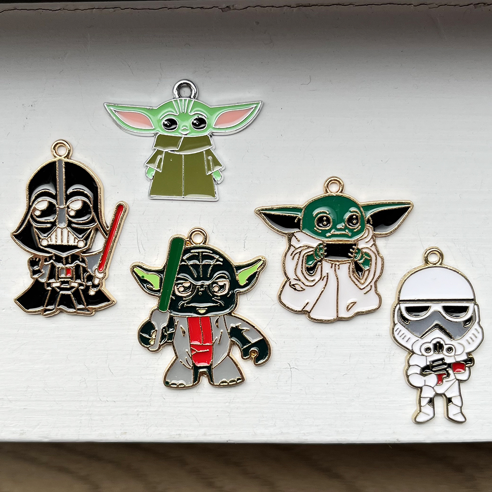 5Pcs Star Wars Baby Charms Set - Jewelry Making 3 Year Old reseña y precio