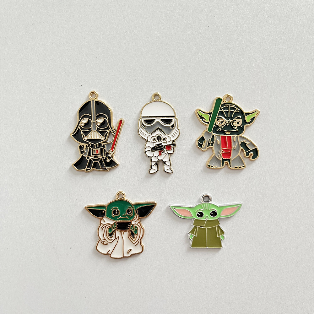 5Pcs Star Wars Baby Charms Set - Jewelry Making 3 Year Old reseña y precio