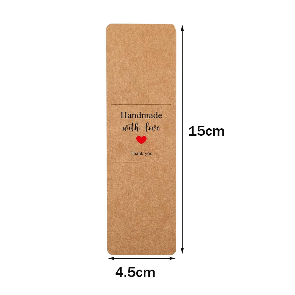 10/30/50pcs 4.5x15cm Kraft Res - Jewelry Making Journal reseña y precio