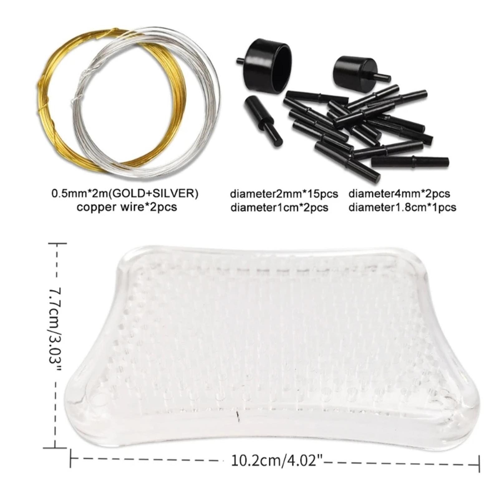 Wire Wrapping Tool Jewelry Des - Wire Jewelry Making Jig reseña y precio